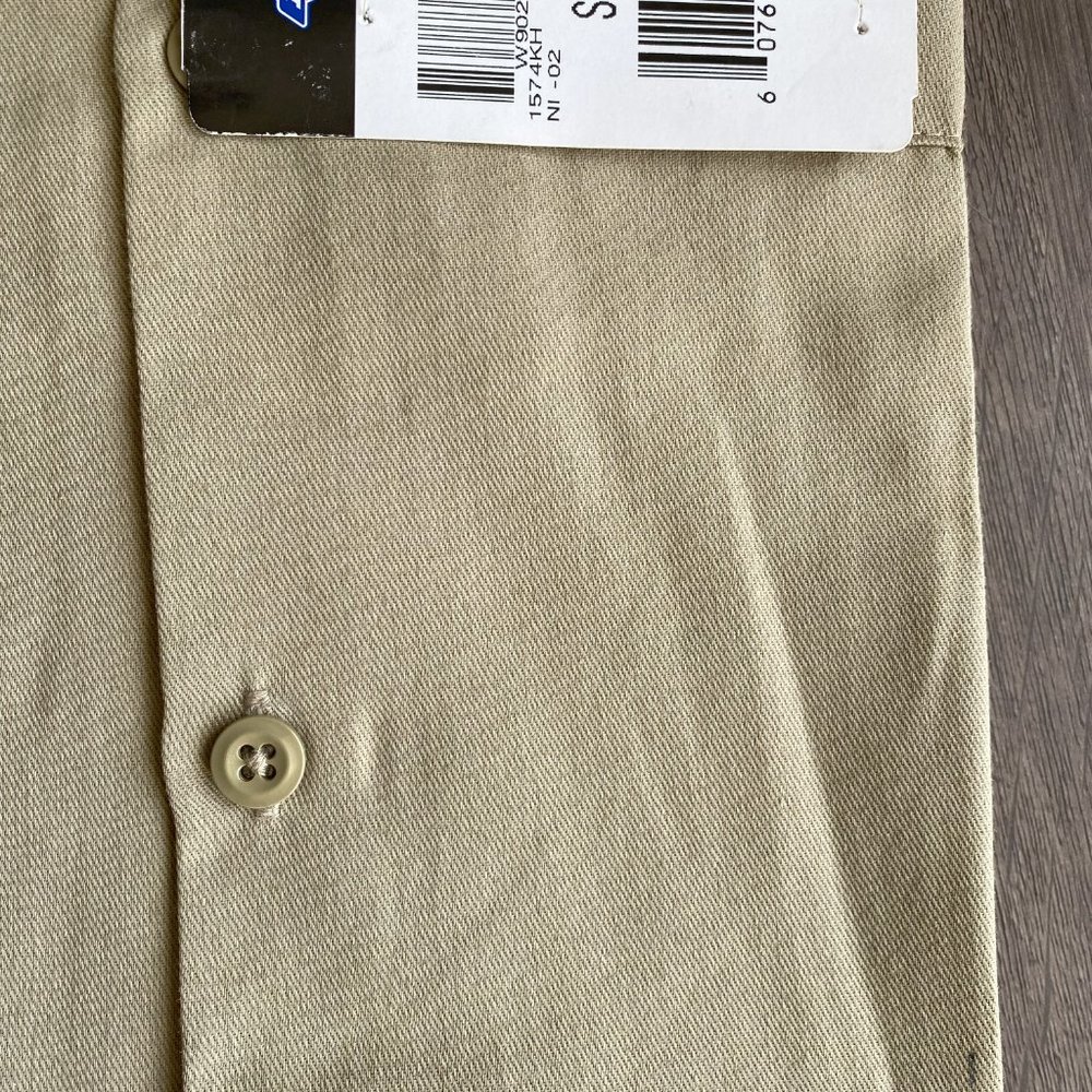NWT Classic Dickies Khaki SS Work Shirt Sz.S - Picture 6 of 6